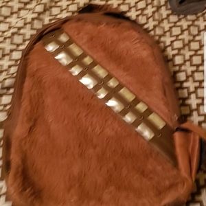 Chewbacca backpack with hoodie